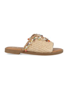 O-Joo Miley Carribean ciabatta con charms